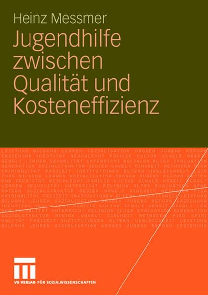 Produktbild: Jugendhilfe zwischen Qualit&auml;t und Kosteneffizienz