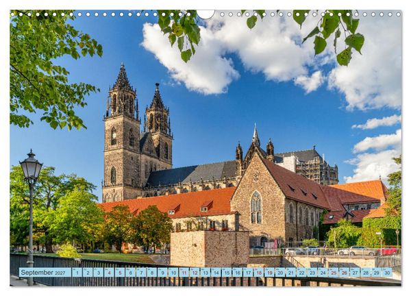Produktbild: Magdeburger Dom 2027 (Wandkalender 2027 DIN A3 quer), CALVENDO Monatskalender