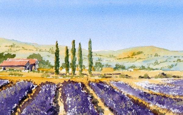 Produktbild: Watercolor Mixing Deck: Landscapes