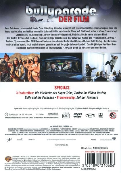 Bullyparade Der Film von Michael "Bully" Herbig, Michael... Rick