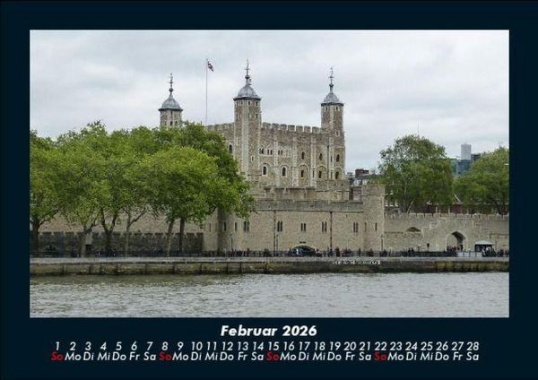 Produktbild: London - Impressionen 2026 Fotokalender DIN A5