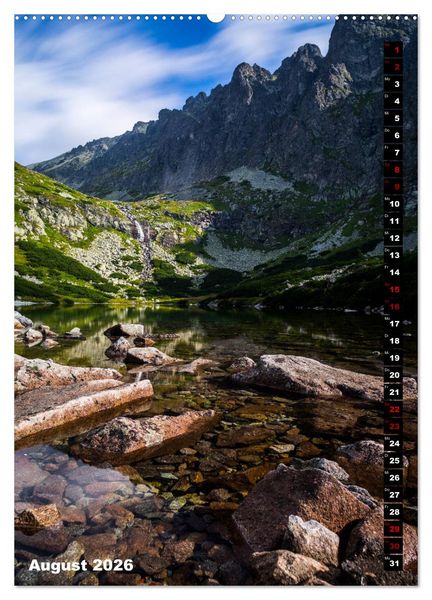Produktbild: Impressionen aus der Tatra (Wandkalender 2026 DIN A2 hoch), CALVENDO Monatskalender