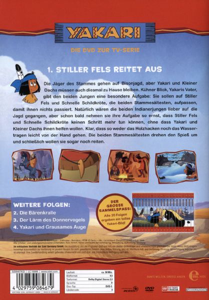 Produktbild: Yakari - Folge 18: Stiller Fels reitet aus