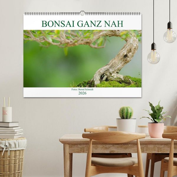Produktbild: Bonsai ganz nah (Wandkalender 2026 DIN A2 quer), CALVENDO Monatskalender