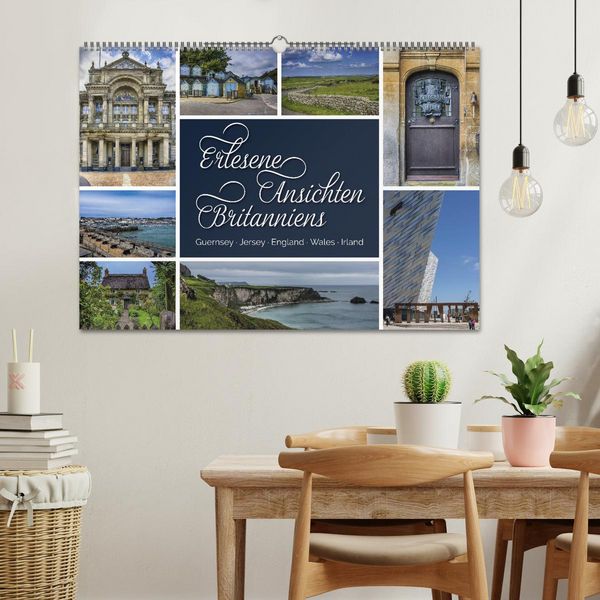 Produktbild: Erlesene Ansichten Britanniens (Wandkalender 2026 DIN A2 quer), CALVENDO Monatskalender