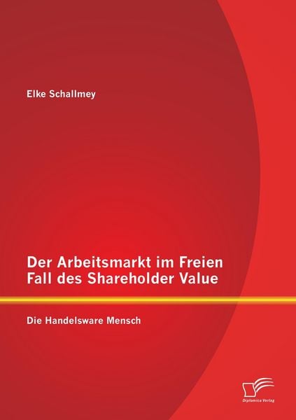 Produktbild: Der Arbeitsmarkt im Freien Fall des Shareholder Value: Die Handelsware Mensch