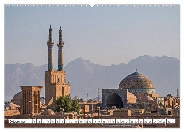 Produktbild: St&auml;dte des Irans - Yazd (hochwertiger Premium Wandkalender 2026 DIN A2 quer), Kunstdruck in Hochglanz