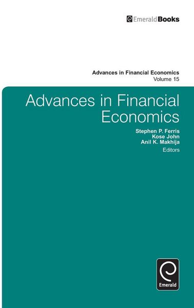 Produktbild: Advances in Financial Economics