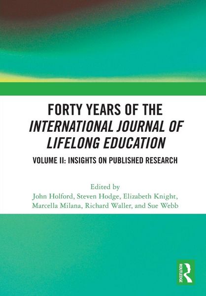Produktbild: Forty Years of the International Journal of Lifelong Education, Volume II