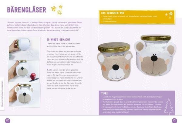Produktbild: Bunte Weihnachtsbastelei