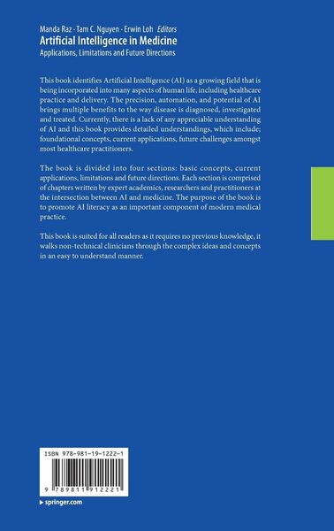 Produktbild: Artificial Intelligence in Medicine