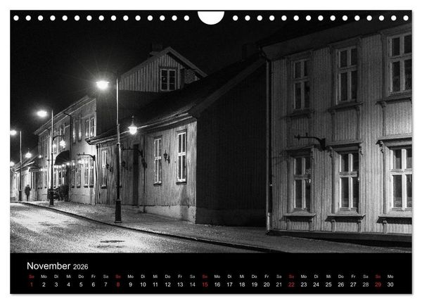 Produktbild: Objekte in schwarz weiss (Wandkalender 2026 DIN A4 quer), CALVENDO Monatskalender