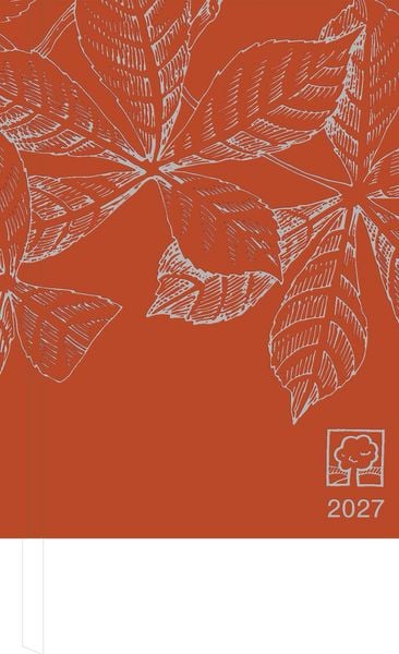 Produktbild: Taschenkalender 1T/1S chestnut Blauer Engel 2027