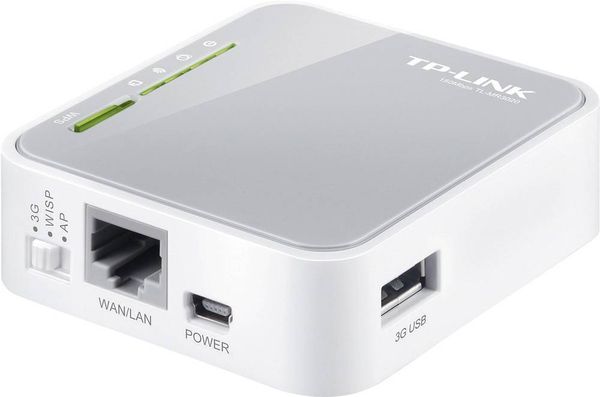 Produktbild: TP-LINK TL-MR3020 WLAN Router 2.4 GHz 150 MBit/s