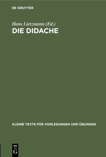 Produktbild: Die Didache