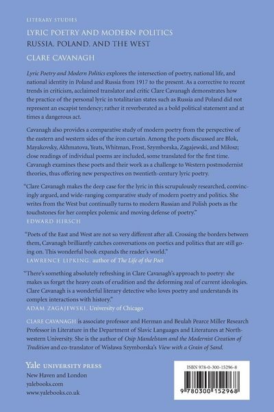 Produktbild: Lyric Poetry and Modern Politics