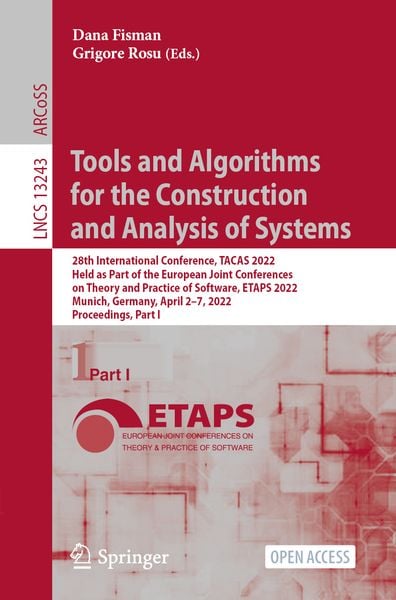 Produktbild: Tools and Algorithms for the Construction and Analysis of Systems