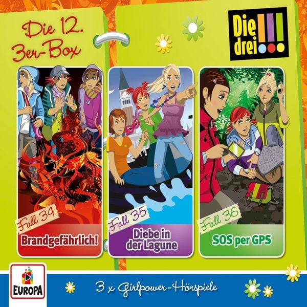 Die drei !!!: Die 12. 3er-Box (Folgen 34-36)