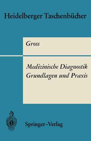 Produktbild: Medizinische Diagnostik &mdash; Grundlagen und Praxis