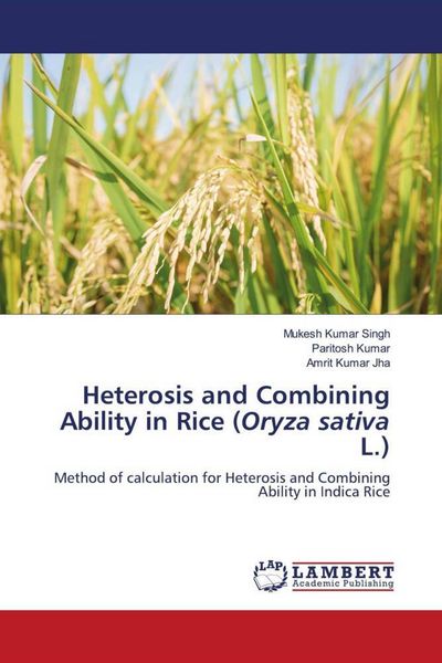 Produktbild: Heterosis and Combining Ability in Rice (Oryza sativa L.)