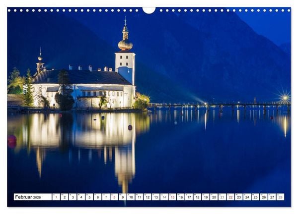 Produktbild: Ein Fr&uuml;hling am Traunsee - Vertr&auml;umte Ansichten (Wandkalender 2026 DIN A3 quer), CALVENDO Monatskalender