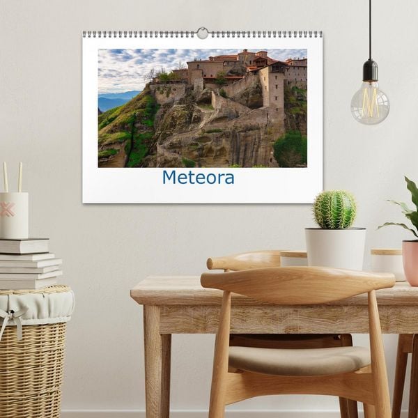 Produktbild: Meteora - Dem Himmel so nah (Wandkalender 2026 DIN A3 quer), CALVENDO Monatskalender