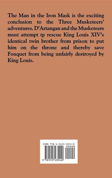 Produktbild: The Man in the Iron Mask - A Classic Historical Adventure of Mystery, Intrigue, and Royal Secrets