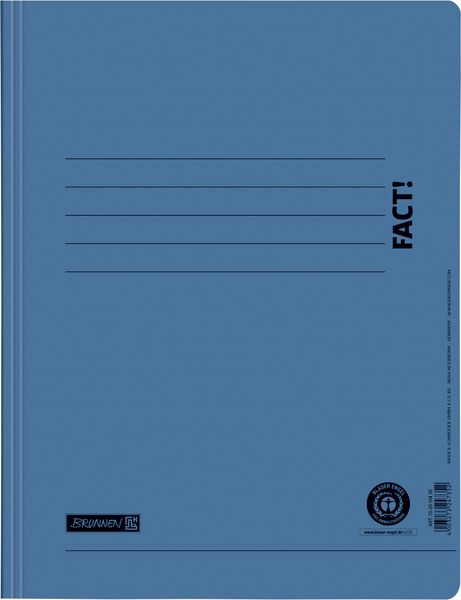 Produktbild: Brunnen Schnellhefter FACT! blau