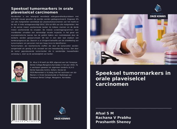 Produktbild: Speeksel tumormarkers in orale plaveiselcel carcinomen