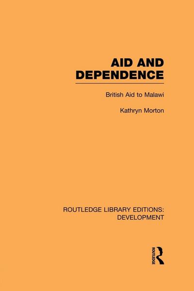 Produktbild: Aid and Dependence