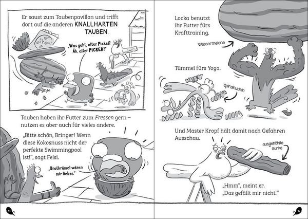 Produktbild: Knallharte Tauben bei&szlig;en sich durch (Band 6)