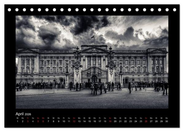 Produktbild: London-Bilder (Tischkalender 2026 DIN A5 quer), CALVENDO Monatskalender