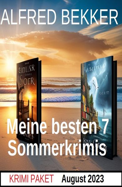 Produktbild: Meine besten 7 Sommerkrimis August 2023: Krimi Paket