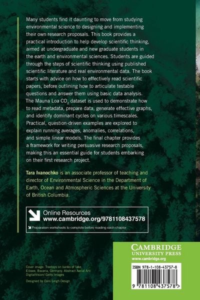 Produktbild: Think, Do, and Communicate Environmental Science