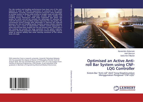 Produktbild: Optimised an Active Anti-roll Bar System using CNF-LQG Controller