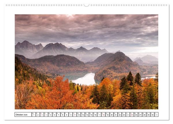 Produktbild: Geheimnisvolle Alpen (hochwertiger Premium Wandkalender 2026 DIN A2 quer), Kunstdruck in Hochglanz