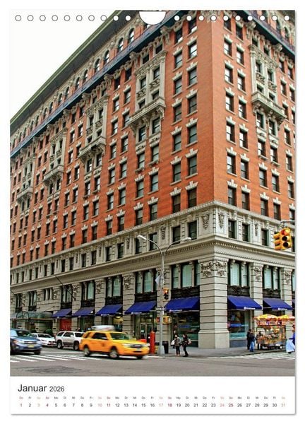 Produktbild: New York - sehenswertes Manhattan bei Tag und Nacht (Wandkalender 2026 DIN A4 hoch), CALVENDO Monatskalender