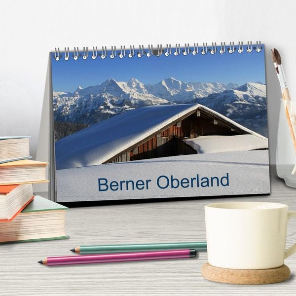 Produktbild: Berner Oberland (Tischkalender 2026 DIN A5 quer), CALVENDO Monatskalender