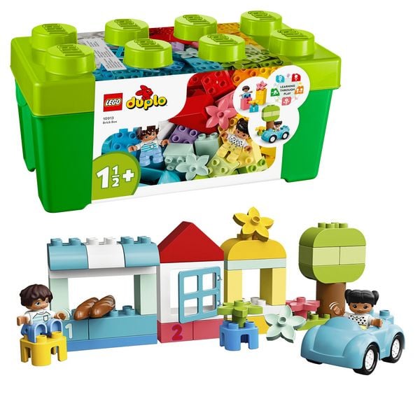 Produktbild: LEGO DUPLO Steinebox, Lernspielzeug für Kinder ab 1 Jahr 10913