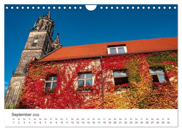 Produktbild: Deutschland: Magdeburg, Stadtansichten und Umgebung (Wandkalender 2026 DIN A4 quer), CALVENDO Monatskalender