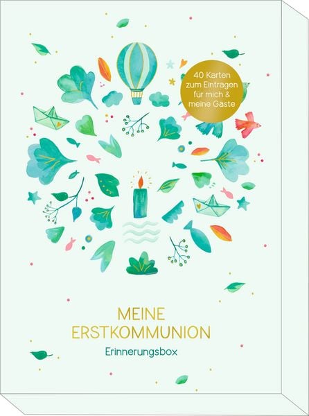 Produktbild: G&auml;stebuchkarten &ndash; Meine Erstkommunion