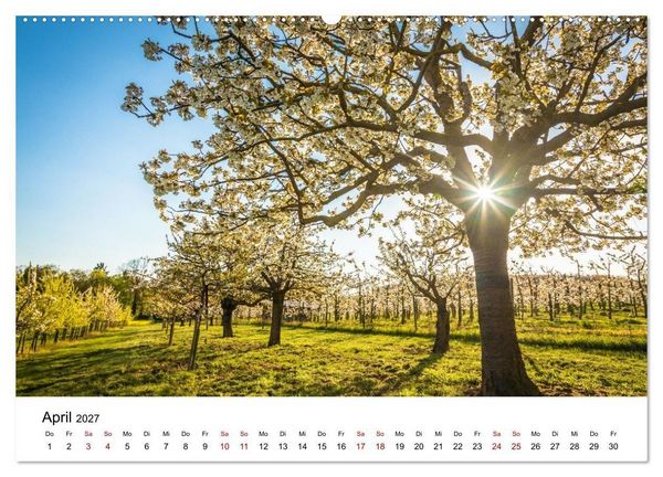 Produktbild: Wiesbadener Impressionen (hochwertiger Premium Wandkalender 2027 DIN A2 quer), Kunstdruck in Hochglanz