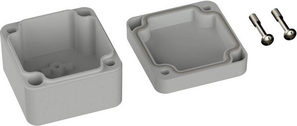 Produktbild: TRU COMPONENTS TC-9065588 Industrie-Geh&auml;use 52 x 50 x 35 ABS Lichtgrau (RAL 7035) 1St.