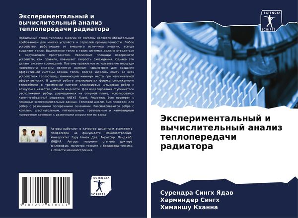 Produktbild: Jexperimental'nyj i wychislitel'nyj analiz teploperedachi radiatora