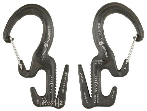 Produktbild: NITE Ize NI-C9L-02-01 Karabiner Figure9 Large 116mm x 56mm x 13mm 1St.