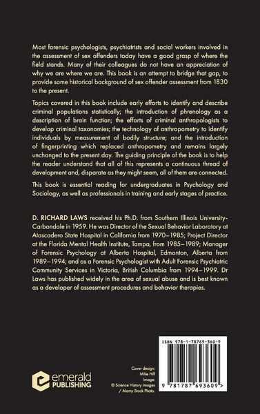 Produktbild: A History of the Assessment of Sex Offenders
