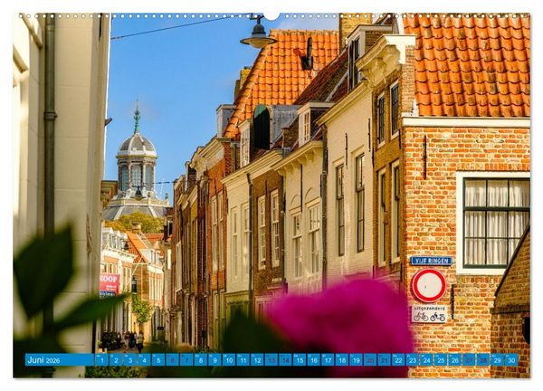 Produktbild: Ein Blick auf Middelburg in Zeeland (Wandkalender 2026 DIN A2 quer), CALVENDO Monatskalender