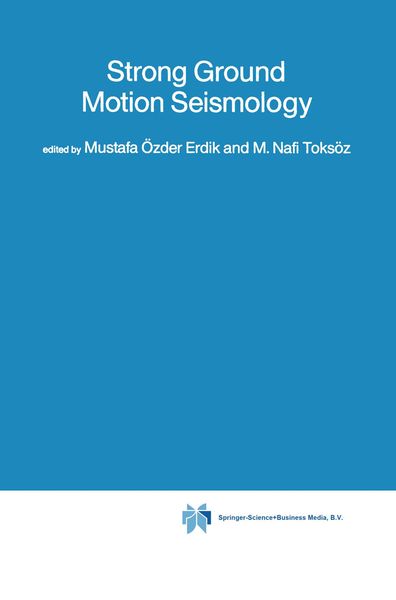 Produktbild: Strong Ground Motion Seismology