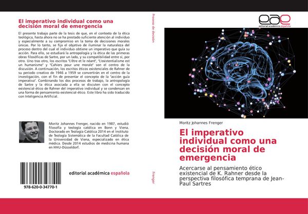 Produktbild: El imperativo individual como una decisi&oacute;n moral de emergencia