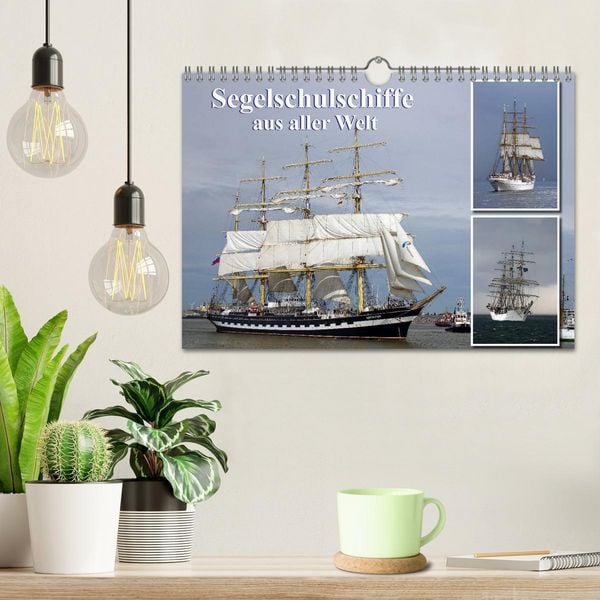 Produktbild: Segelschulschiffe aus aller Welt (Wandkalender 2026 DIN A4 quer), CALVENDO Monatskalender